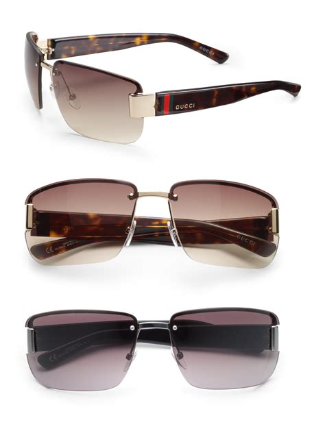 gucci sunglasses rimless|oversized gucci sunglasses for men.